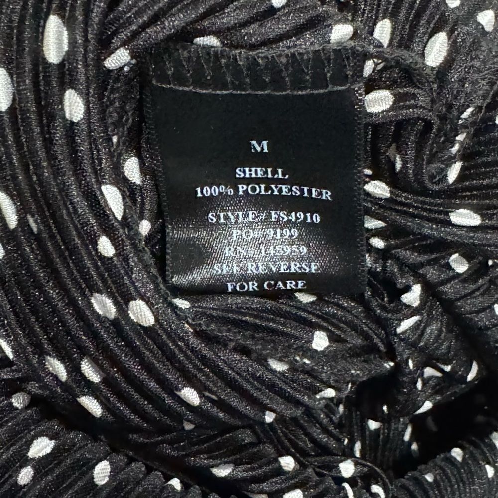 Dress Forum Dot Print Pleated Midi Skirt Women’s Medium - Picture 4 of 5